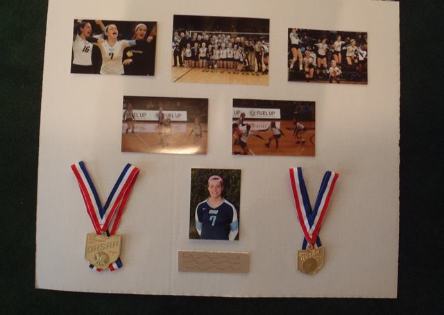 Completed custom framing order